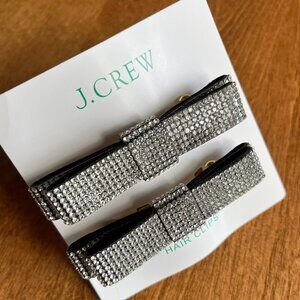 J. Crew sparkle barrettes NWT
